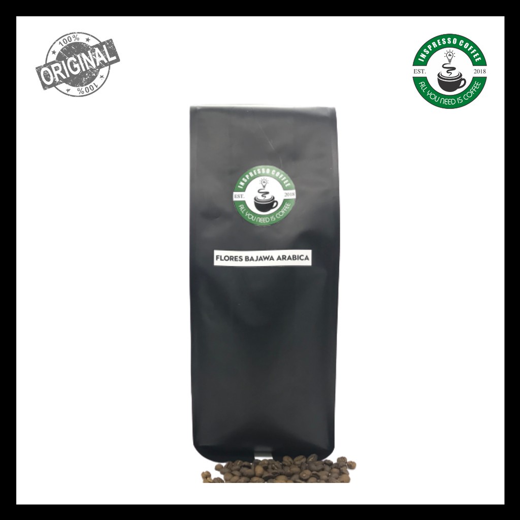 

1kg - KOPI INSPRESSO ARABICA FLORES BAJAWA (ROASTED)