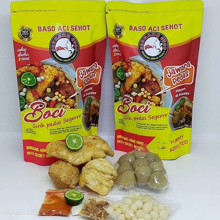 

8.8 sale Boci baso aci sehot bandung jawara pedas, pedasssnya mantulll