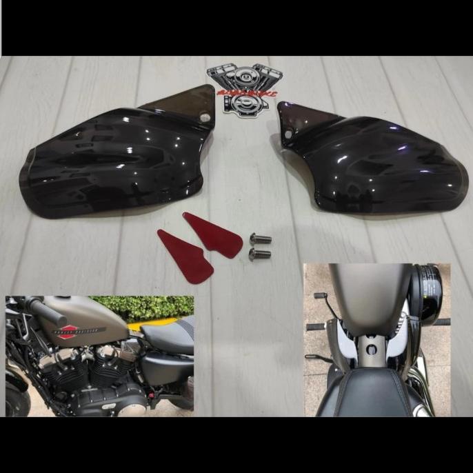 heat deflector harley sportster penahan panas paha sportster