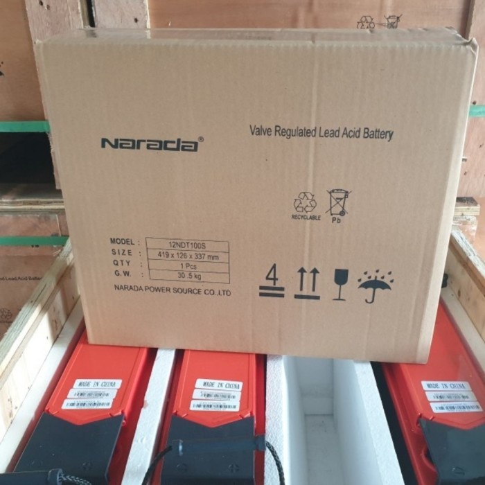 Battery VRLA narada 12v 100Ah new best performance