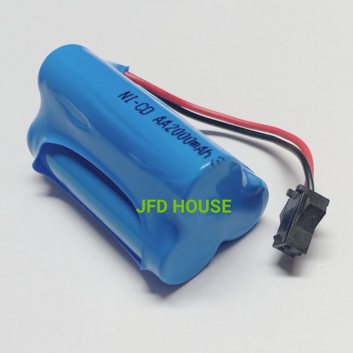 Baterai RC Rakit 3 Soket Hitam 3.7V Segitiga Soket Hitam 3.7 Volt