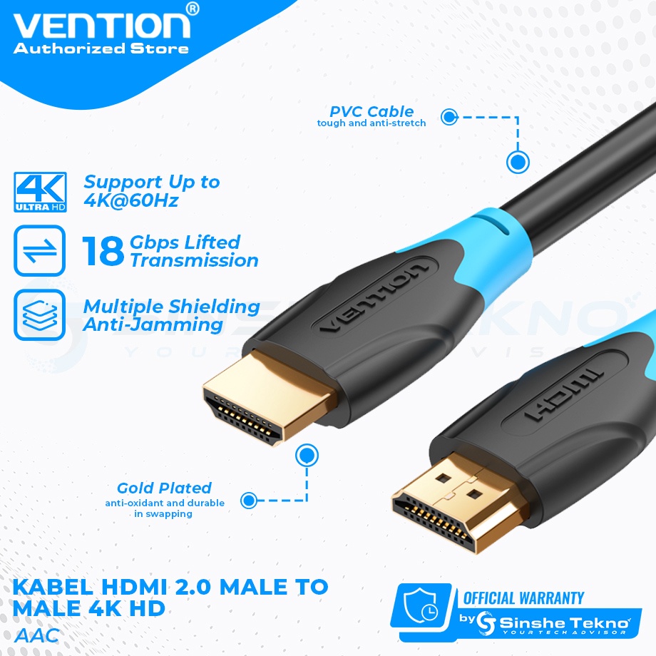 ➧➣✩✸ Vention Kabel HDMI AAC ALI 15M