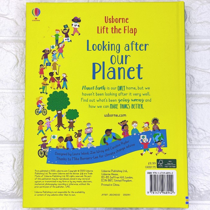 PROMO LOOKING AFTER OUR PLANET - USBORNE - ENSIKLOPEDIA - ENCYCLOPEDIA LIFT TERMURAH
