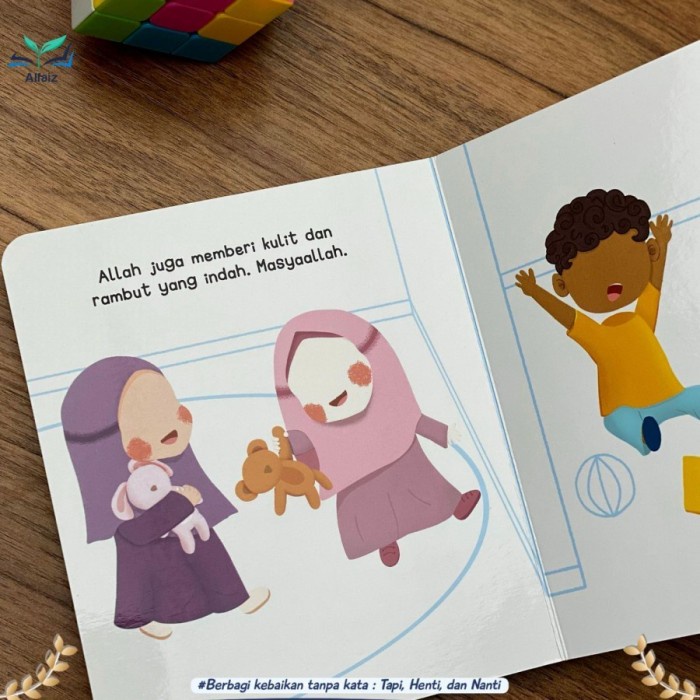 MUST HAVE TERBAIK SERIAL BOARDBOOK TAUHID KARYA KAK ERLAN - MENANAMKAN TERMURAH