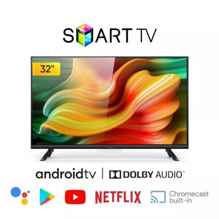 New Promo Tv Led Smart Tv Android 32 Inch Full Hd Berkualitas Terbaik