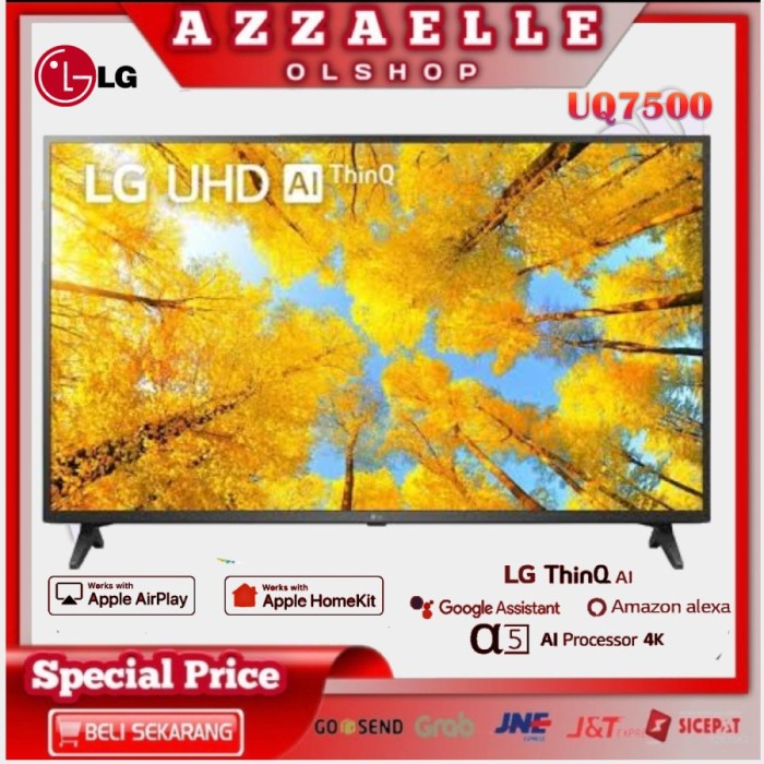 Lg 55Uq7500 4K Smart Uhd Ai Thinq Tv 55 Inch 55Uq7500Psf