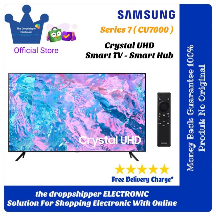 Samsung 43Cu7000 Uhd 43 Inch Smart Tv Samsung Cu7000 43 Uhd 4K Smart