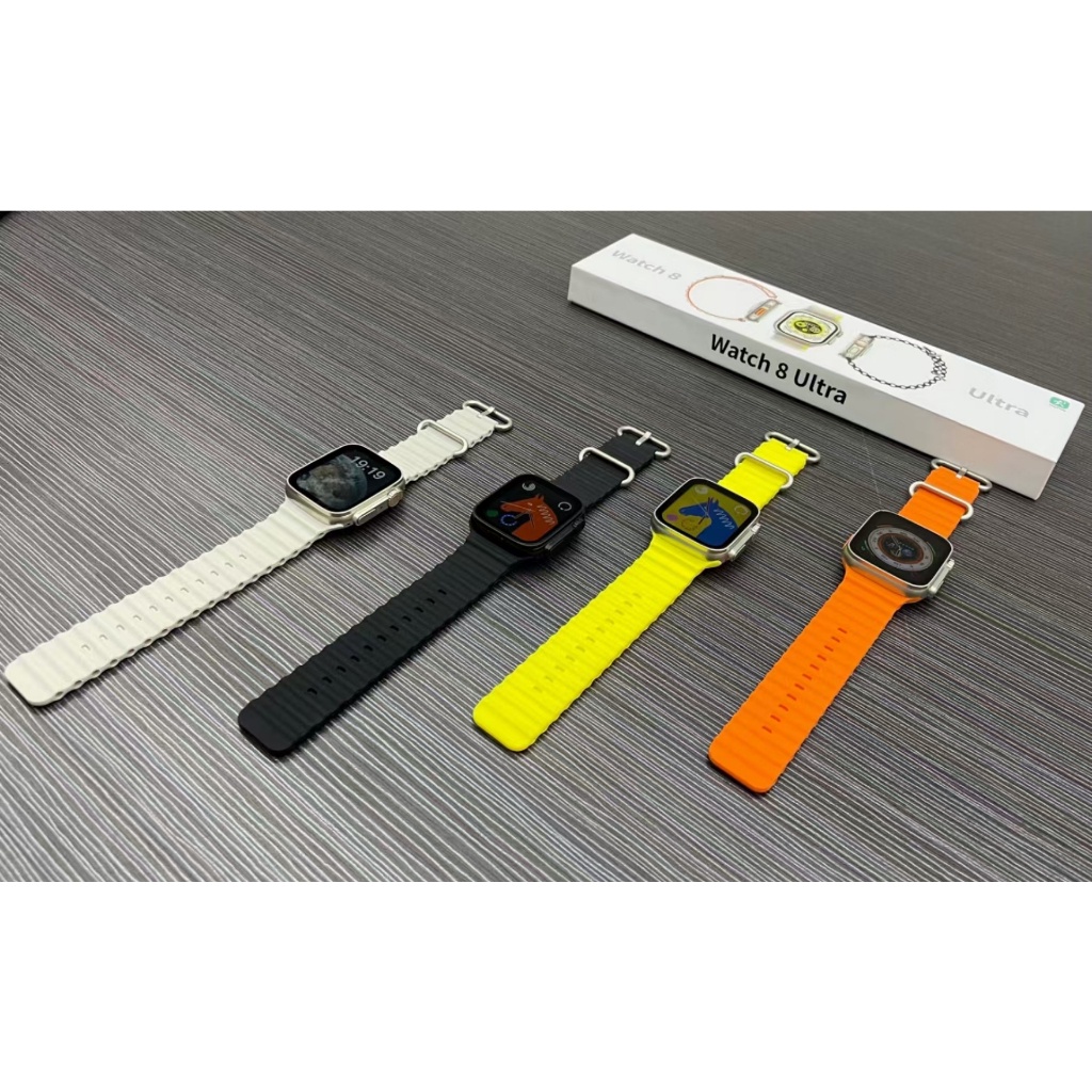 Iwo Smart Watch 8 Ultra Max Serise 8 Watch 8 Ultra Jam Tangan Wanita/Pria/Couple Nfc Door Access