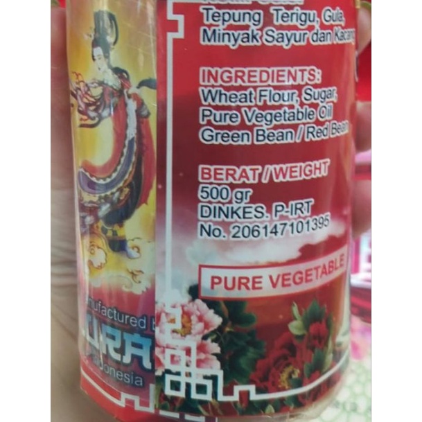 KUE BULAN sakura VEGETARIAN LOKAL MEDAN sakura ke gulung plastik