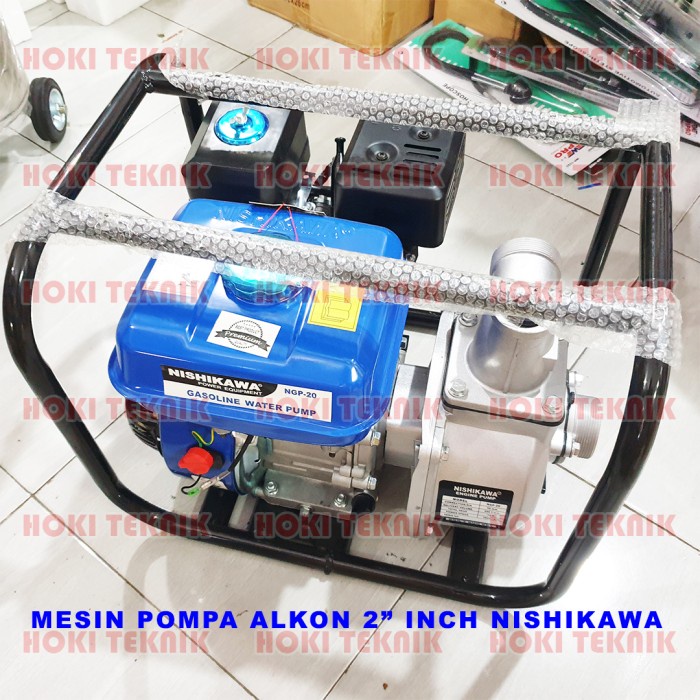 Mesin Pompa Alkon 2 Inch Nishikawa Irigasi Sawah Berkualitas