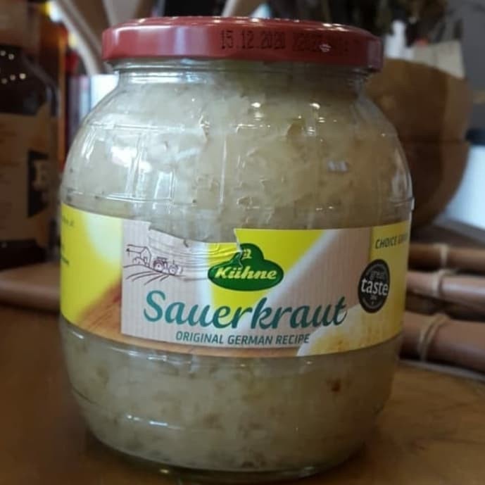 

KUHNE BARREL SAUERKRAUT / FERMENTED CABBAGGE 850 GR