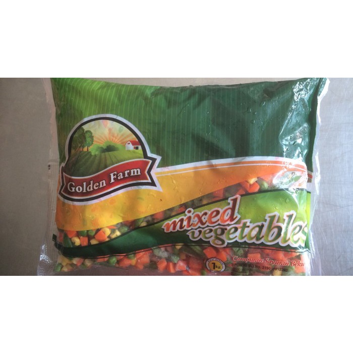 

GOLDEN FARM MIXED VEGTABLES 1 KG