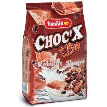 

SEREAL FAMILIA CHOC'X + BITS CHOCO BITS MUESLI CEREAL CEREALS 600 GR