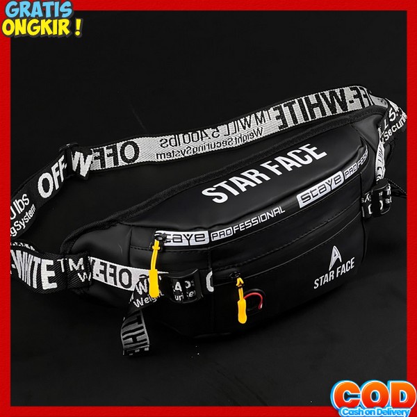 Tas Selempang Messenger Bag Slempang Pria Slingbag Premium Casual Trendy Distro Sling Bag Kerja Seko