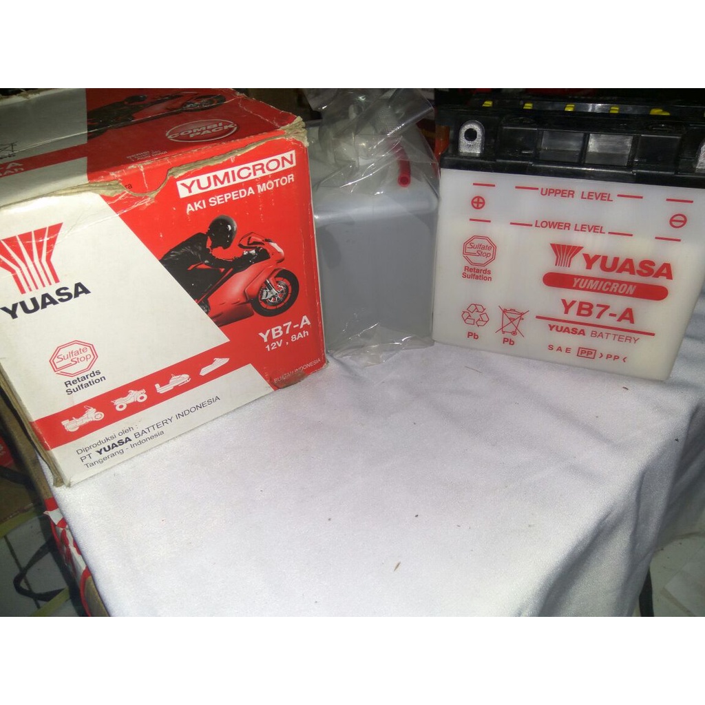 Aki Accu Thunder Yb7A Yuasa