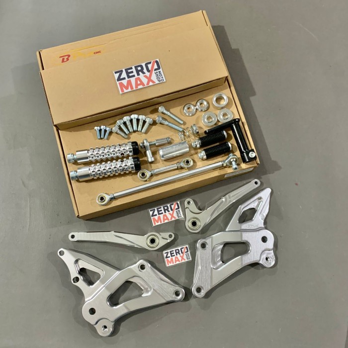 Step Underbone Footstep BPRO Silver 3D Ninja 150RR 150R 150 RR R 150