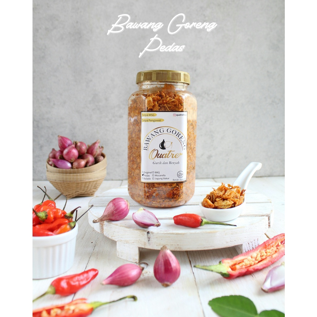 

Bawang Goreng Pedas 250Gr