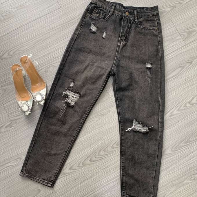 (R3-9➸] [LUXE.DLABEL] LIONEL JEANS | Celana Jeans Wanita Highwaist Jeans Boyfriend Jeans Baggy Jeans