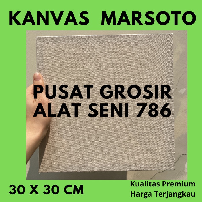 

Kanvas Lukis Marsoto 30 X 30 Cm/ Canvas Lukis 30 X30