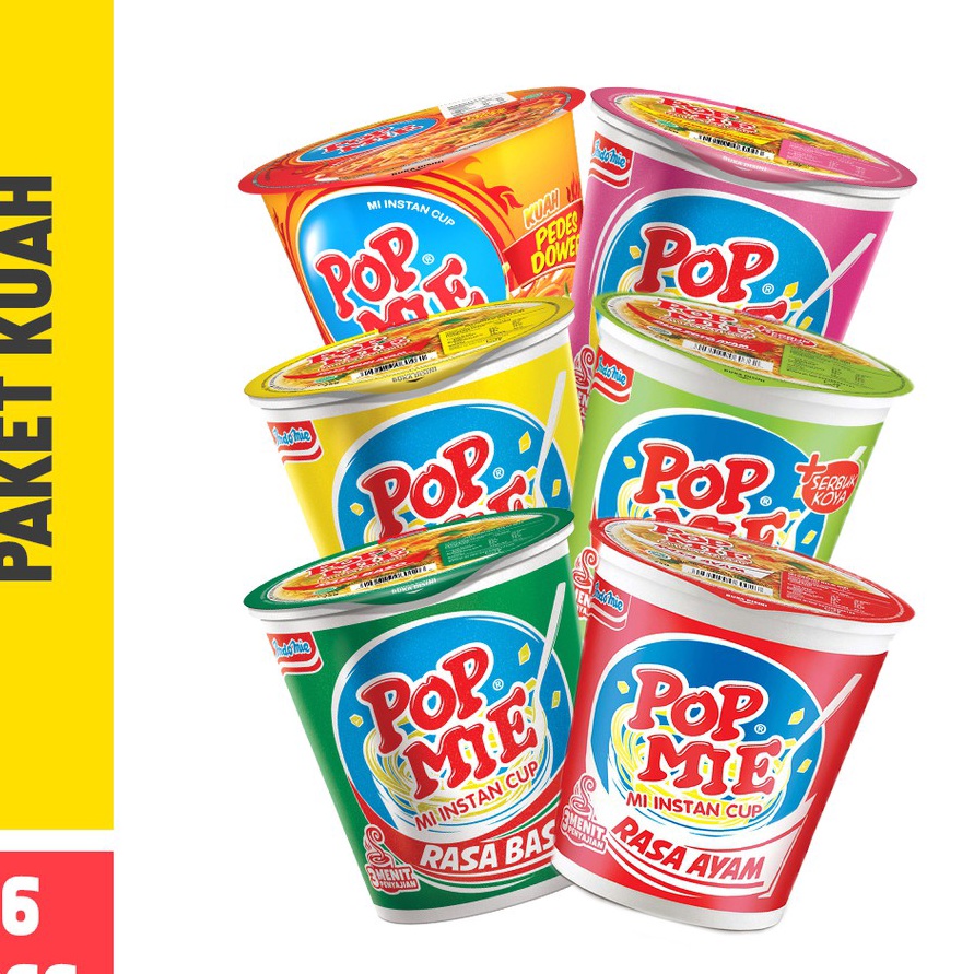 

CRWJ5449 【FSASH SALE】 Pop Mie Paket Kuah 6pcs 450gr