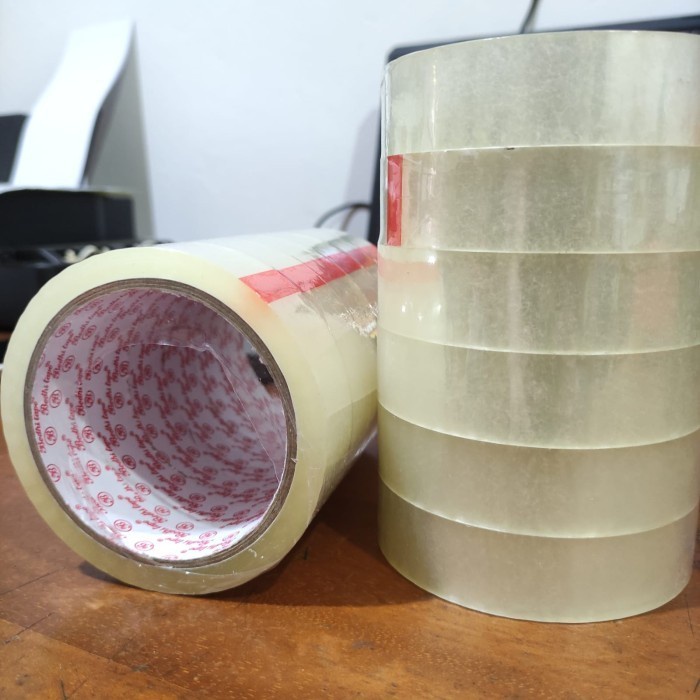 

Isolasi / Lakban / Solatip Bening 1 inch 24mm x 70 yard FULL PERDUS