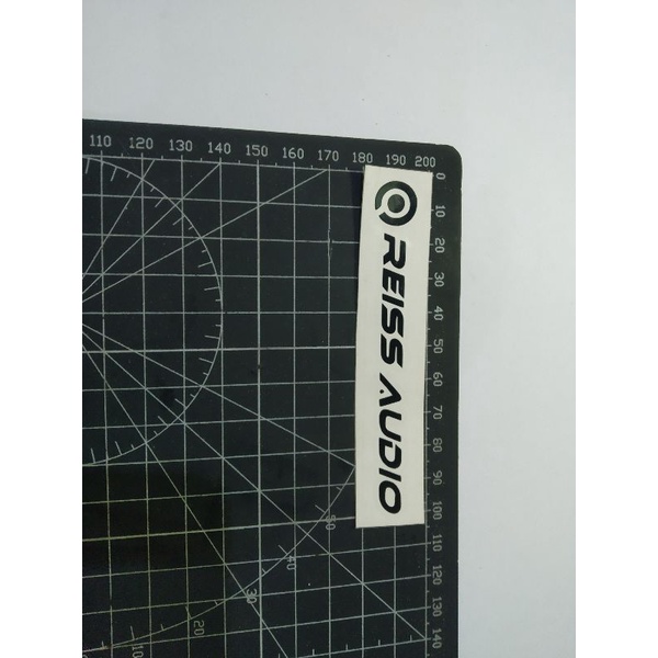 

cutting stiker reiss audio