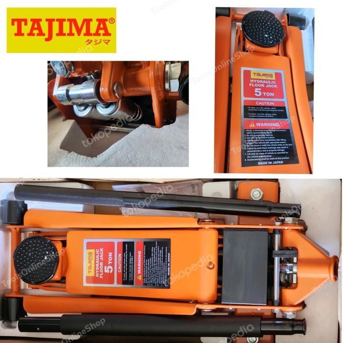 Dongkrak Buaya 5 Ton Tajima , Made In Japan ( Double Silinder Pump )