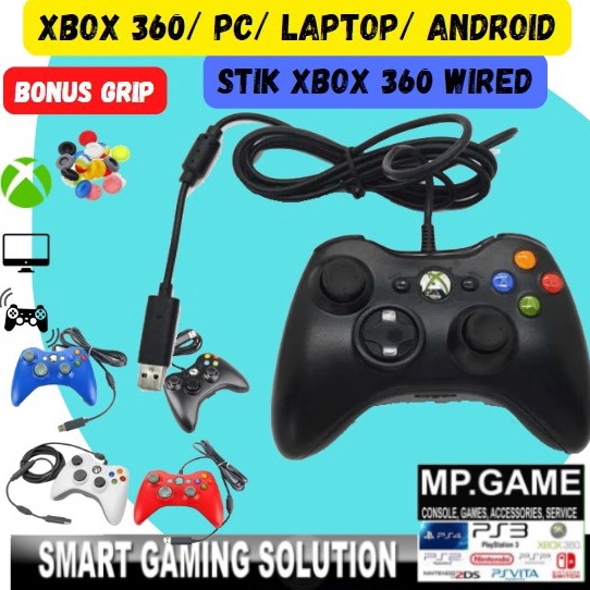TERPERCAYA Stik stick xbox kabel wired xbox 360 PC ori pabrik Stik Xbox Stick Xbox Pc Laptop Android