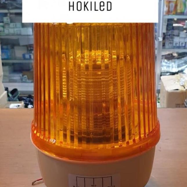 Ff Lampu Rotary 6 Inch Warning Light Lampu Rotari Lamp Multivolt Ac Dc