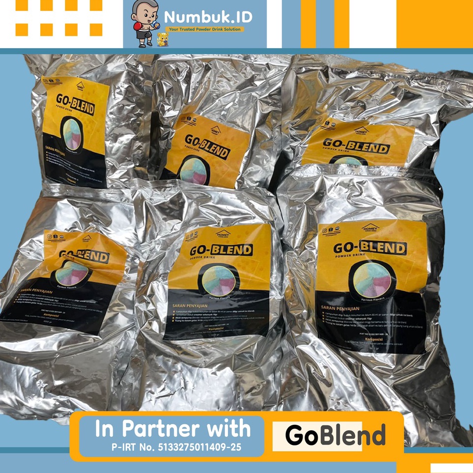 

Ready Bubuk Minuman 1Kg Aneka Rasa/ Powder Drink 1Kg