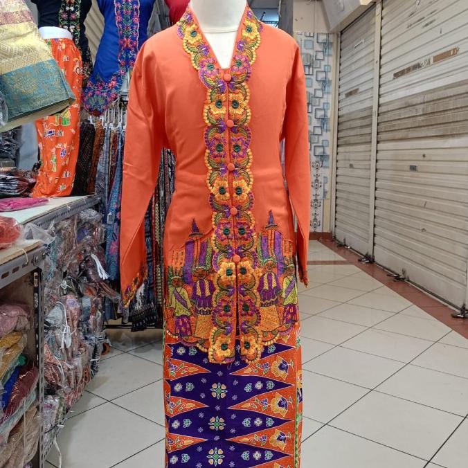 set kebaya encim ONDEL Betawi anak perempuan / kebaya encim