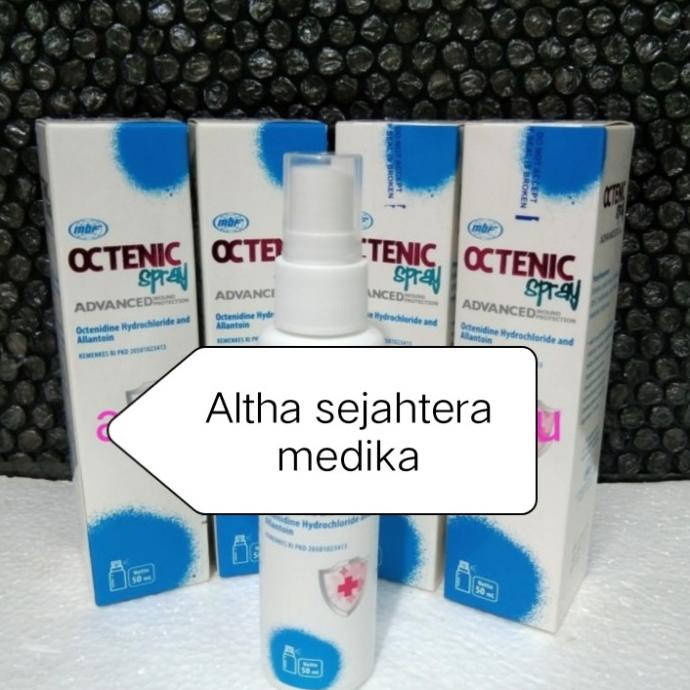 Octenic spray cairan pencegah infeksi/ pembersih luka 50 ml