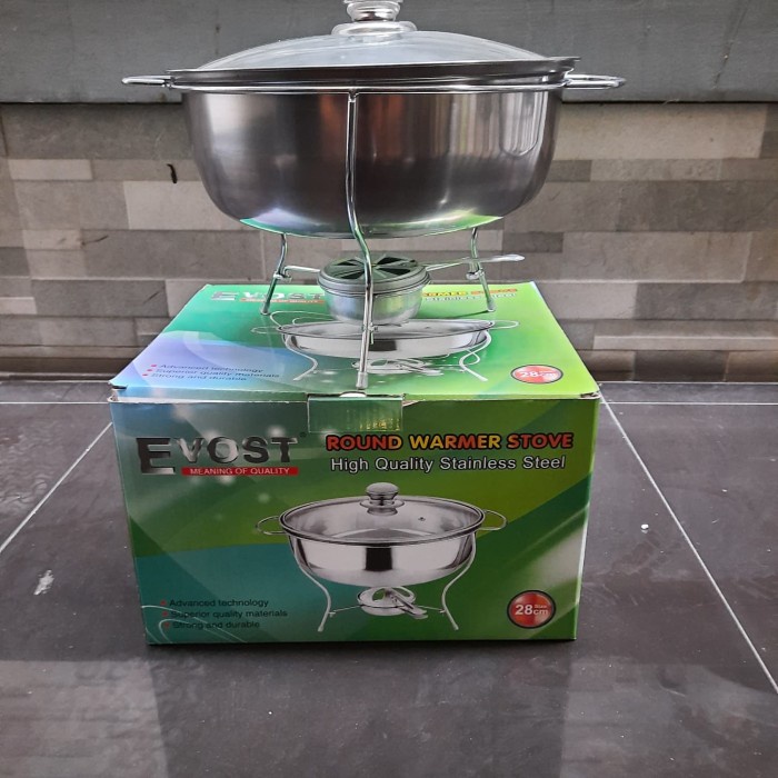 Terlaris Prasmanan Soup Bowl Murah / Prasmanan Pemanas Soup Evost -28 Cm-