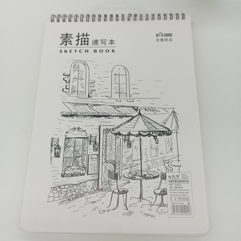 

1 x Buku Diary Menggambar Sketchbook Drawing Memo Pad /Buku Gambar Spiral Mewah A4