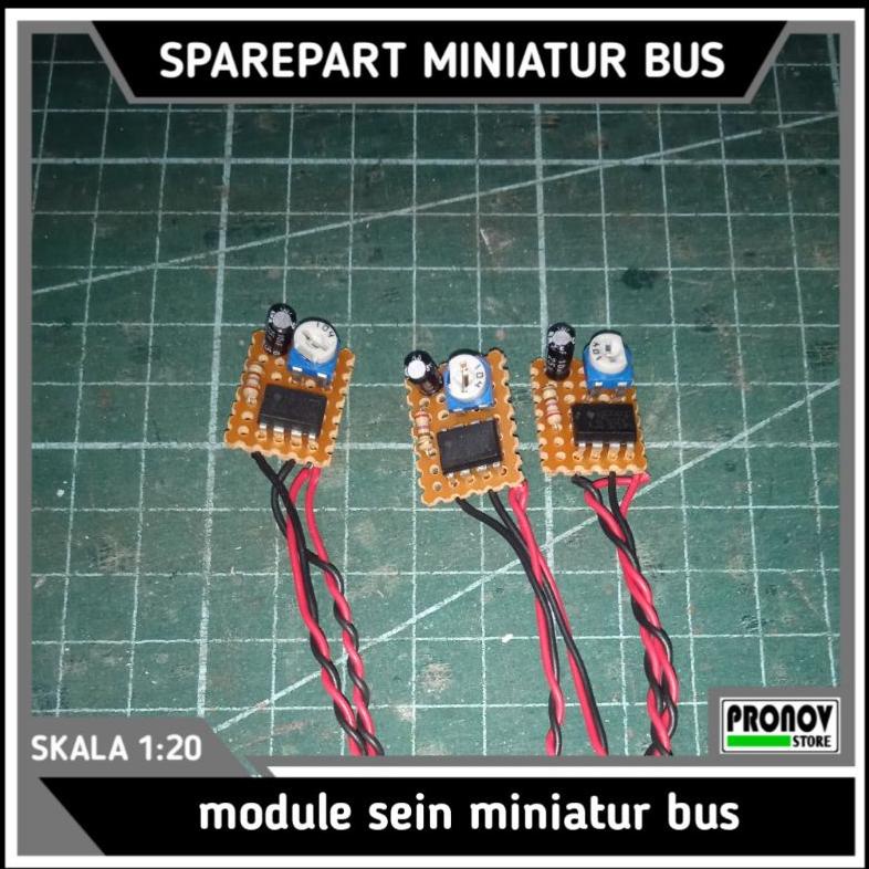 [Ttt] Module Hazard / Sein Miniatur Bus Truk 10.10