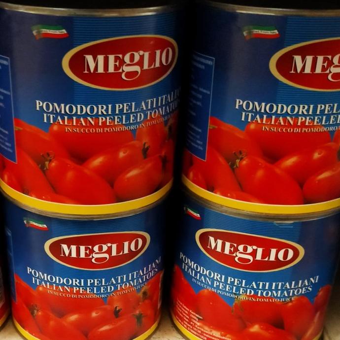 

+++++] Meglio tomato peeled pelati 2.5kg tomat can