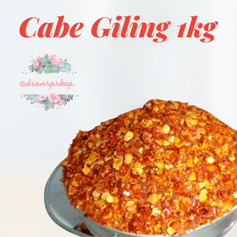 

Cabe Kering Giling Cabe Halus 1Kg