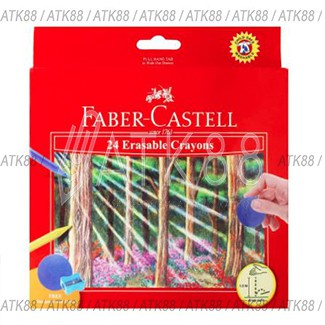 

Erasable Crayon 24 Warna Faber Castell ( Crayon Bisa Dihapus )