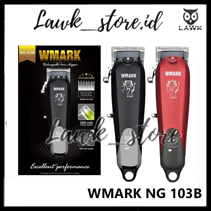 WMARK NG-103B PROFESIONAL HAIR CLIPPER mesin cukur rambut wmark