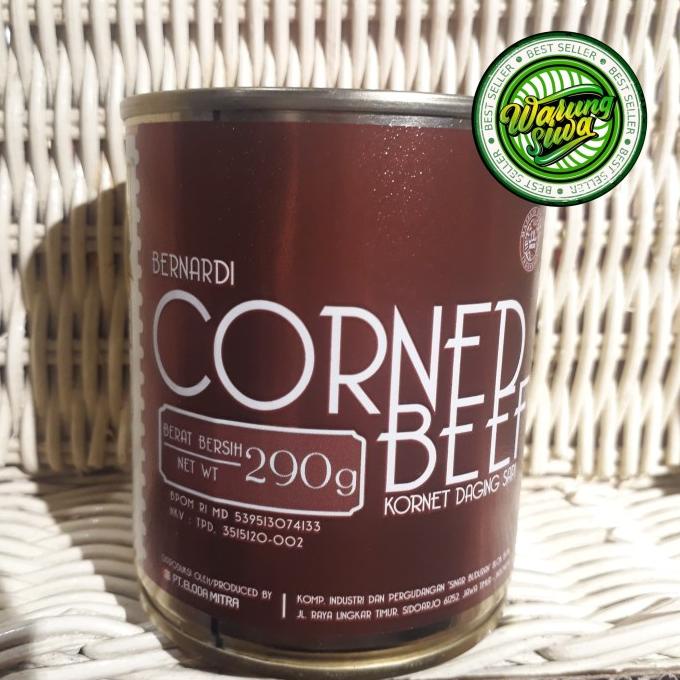 

bernardi corned beef - cornet daging sapi 290 gram can