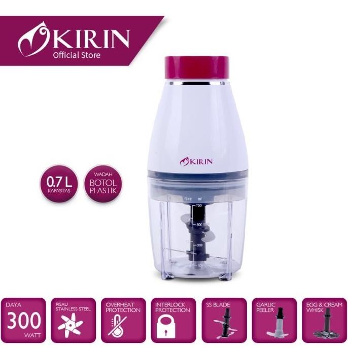 CHOPPER KIRIN KFC 307/KIRIN FOOD CHOPPER PELUMAT Kapasitas 0,7 Liter