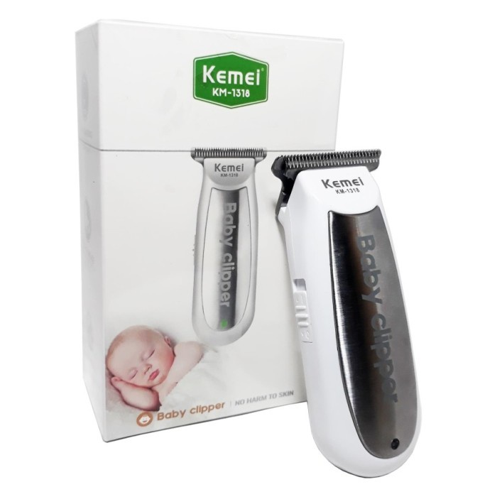 alat cukur rambut Alat Cukur Rambut Kemei KM-1318 Baby Clipper Cukuran Bayi Anak(M2W6) cukur rambut 