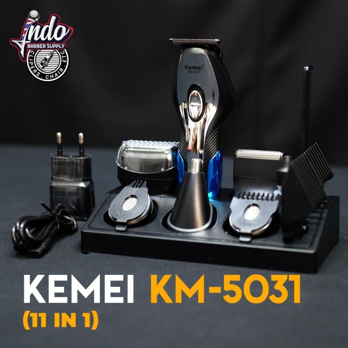 Kemei 5031 Hair Clipper Pangkas Rambut 11 in 1 KM 5031 Multifungsi