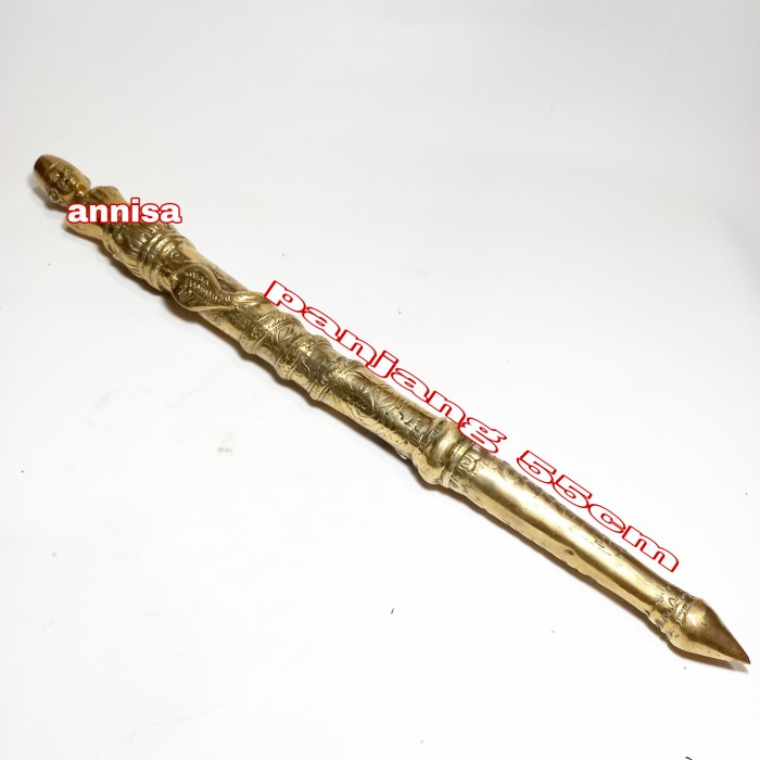 Bestseller Barang Antik Tongkat Koman Do Sukarno Bahan Full Kuningan Sari Halus
