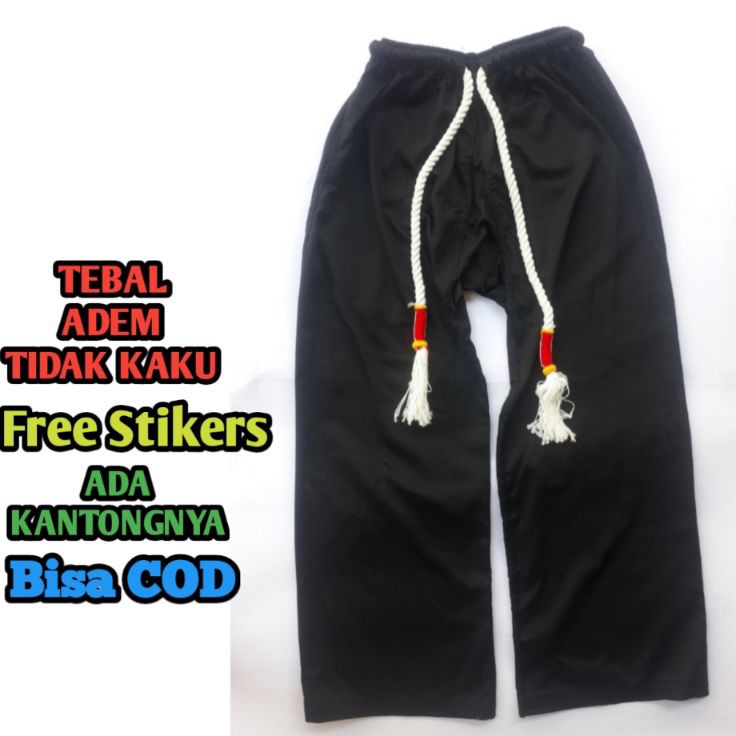 MALL Celana Silat Tali Warok Warna Hitam (Selalu Ready Stok) 