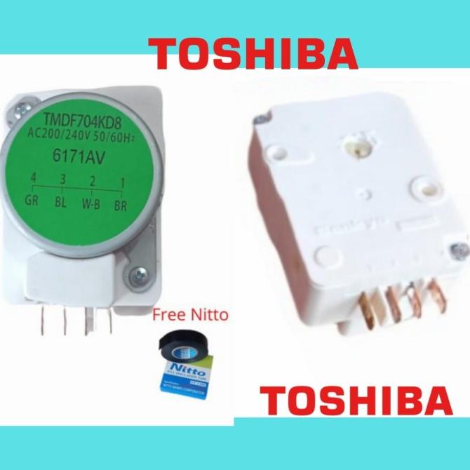 Promo timer defrost kulkas 2 pintu Toshiba original Murah 728
