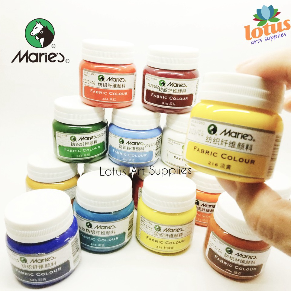 

Promo MARIES Fabric Color / Cat Kain 50ml Ready