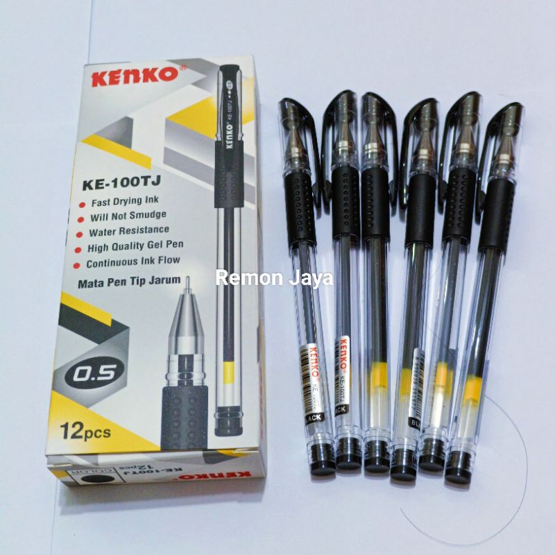 

(isi 6 pcs )pulpen Kenko KE-100TJ 0,5mm