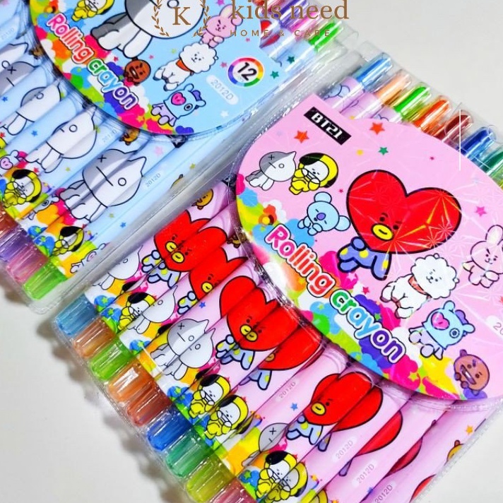 

Dijual krayon Putar panjang 12 Warna /Crayon Putar Panjang 12 Warna/Rolling Crayon/Oil Pastel Harga Termurah