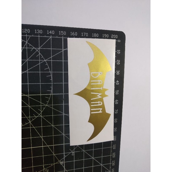 

cutting stiker batman